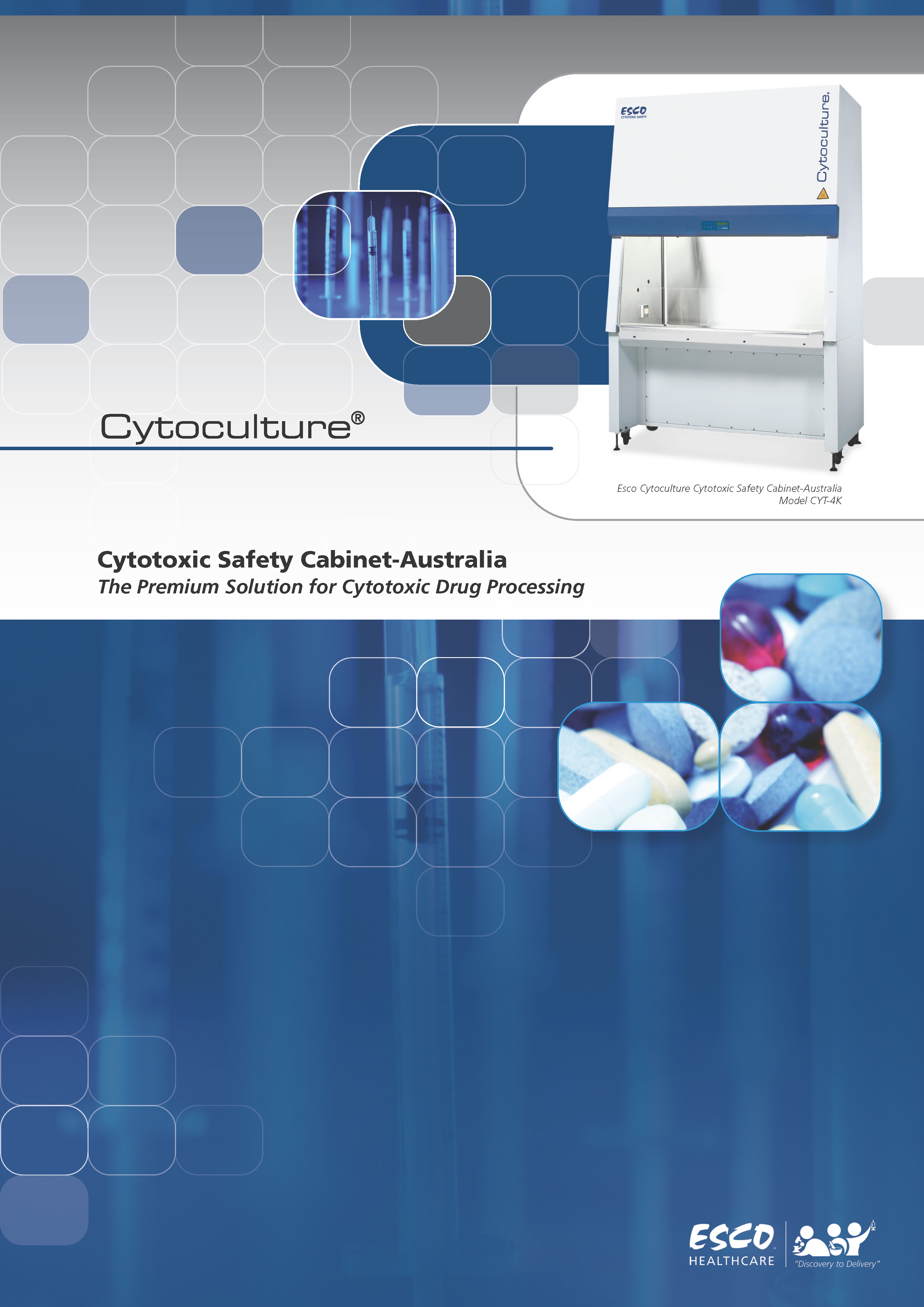 CYT-K CytocultureTM Cytotoxic Cabinet Brochure - Australia (English)